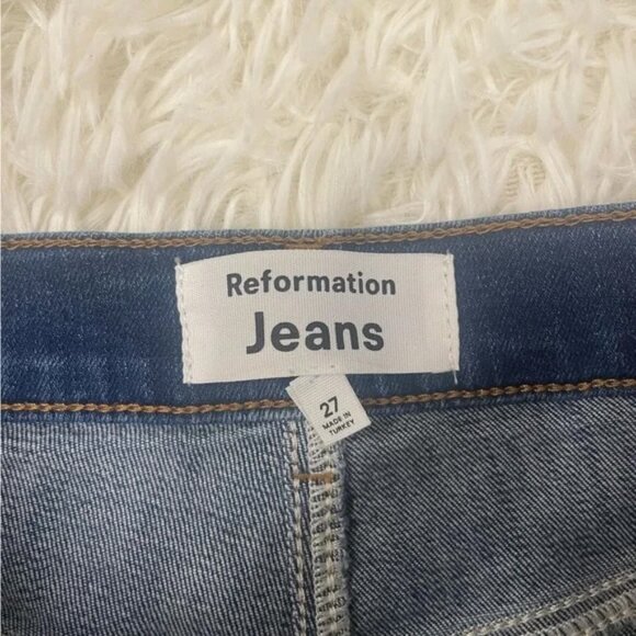 Reformation Harper High Rise Skinny Jeans - Size 27 - Picture 6 of 12